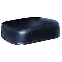 UT5411    Bottom Seat Cushion---Black Vinyl---Steel Base